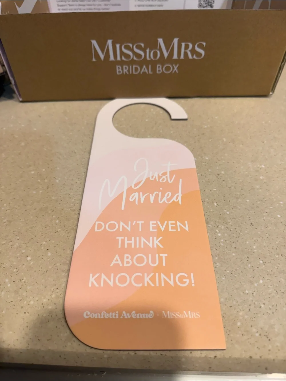 Miss to Mrs. Bridal Box + Honeymoon Travel Set